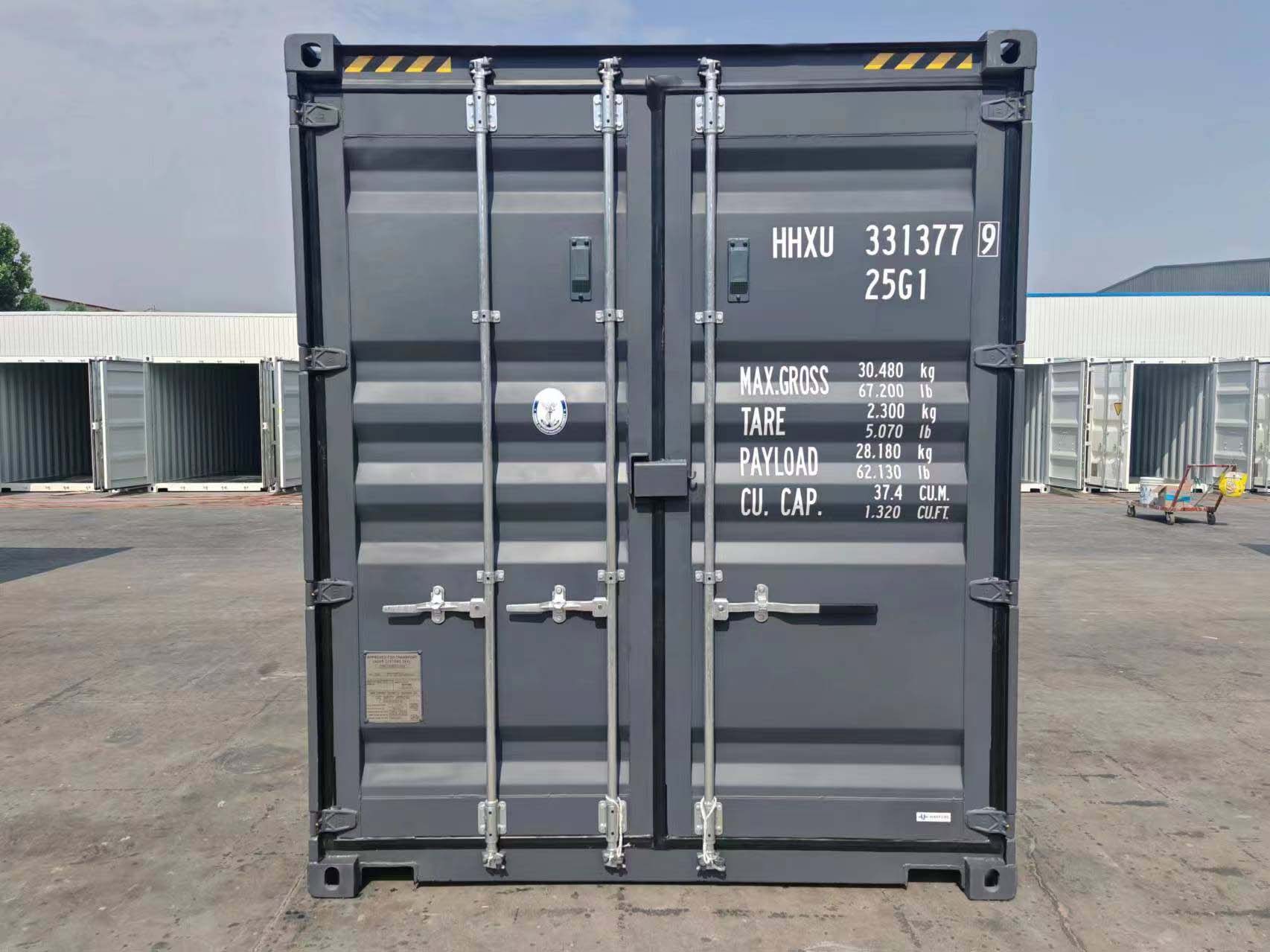 20 ft grey storage container