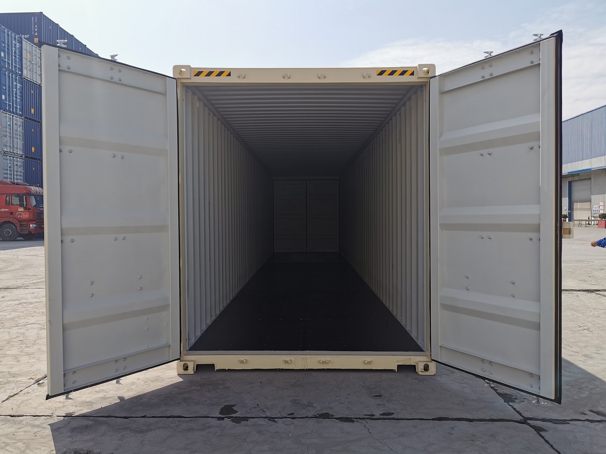 40 ft double-door shipping container